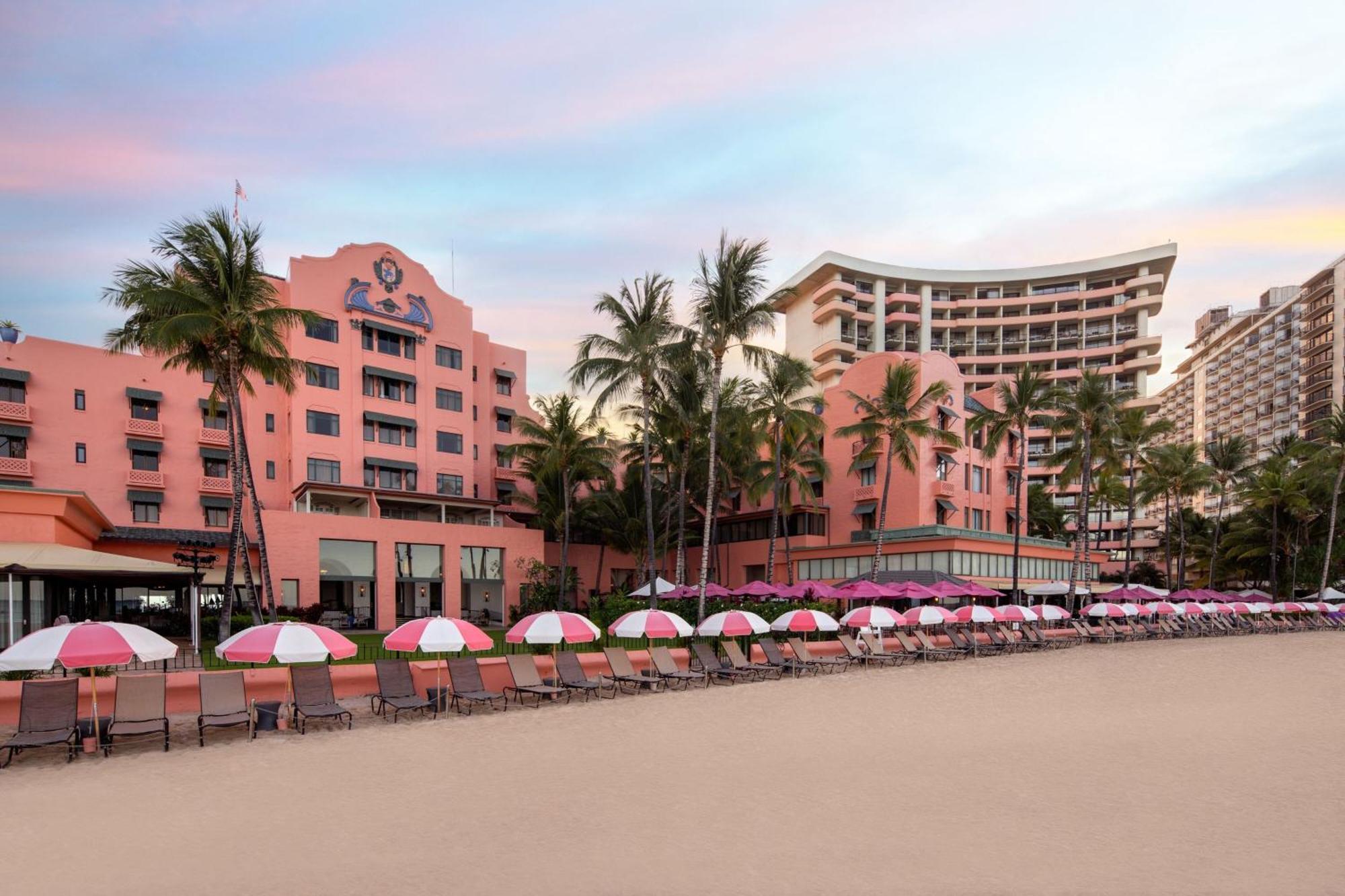 The Royal Hawaiian, A Luxury Collection Resort, Waikiki Honolulu Exterior foto