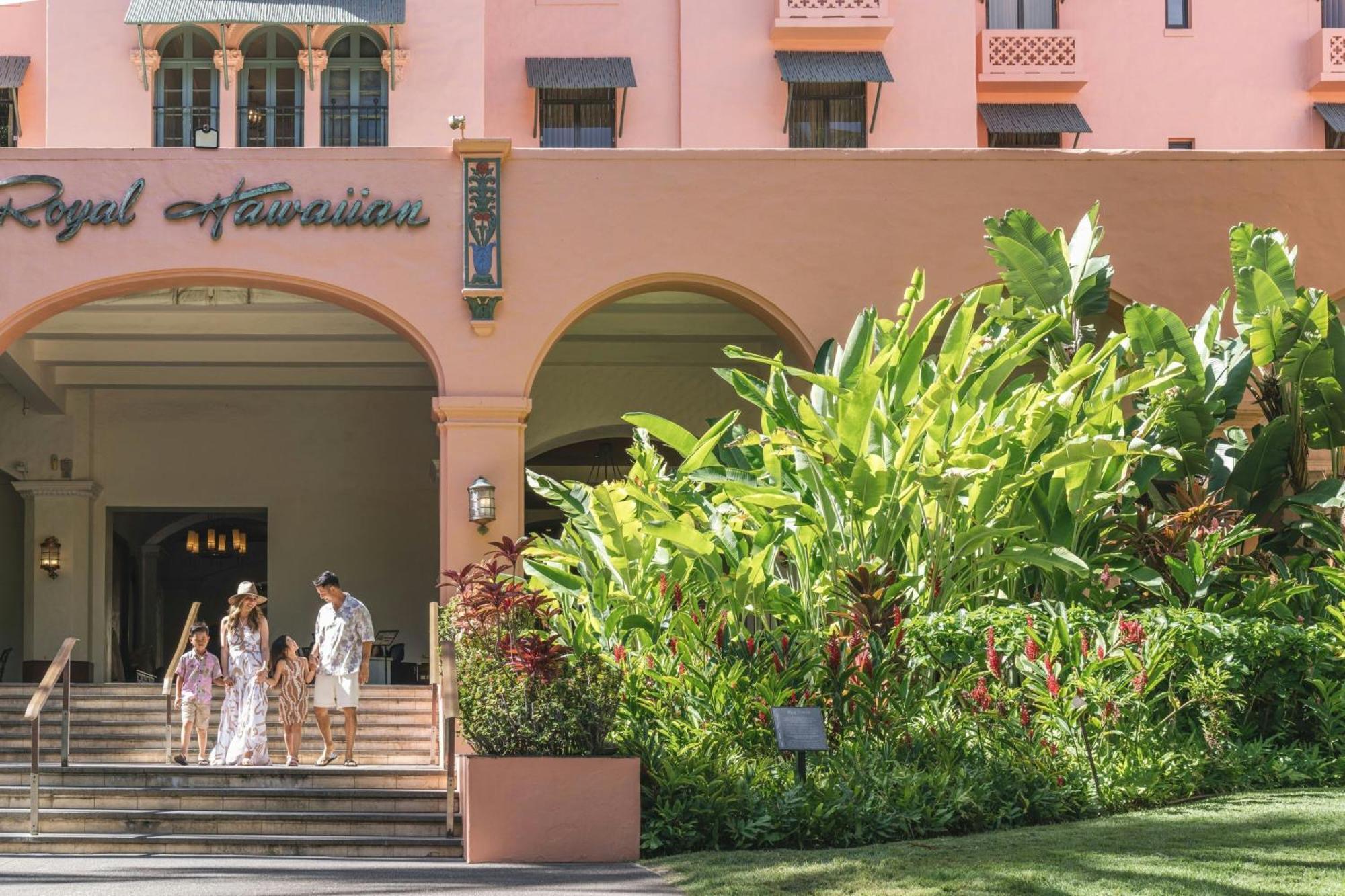 The Royal Hawaiian, A Luxury Collection Resort, Waikiki Honolulu Exterior foto